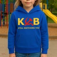 Kgb Still Watching You Cccp Ussr Soviet Union Gift Kids Hoodie thumb 3