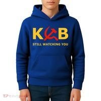 Kgb Still Watching You Cccp Ussr Soviet Union Gift Kids Hoodie thumb 4