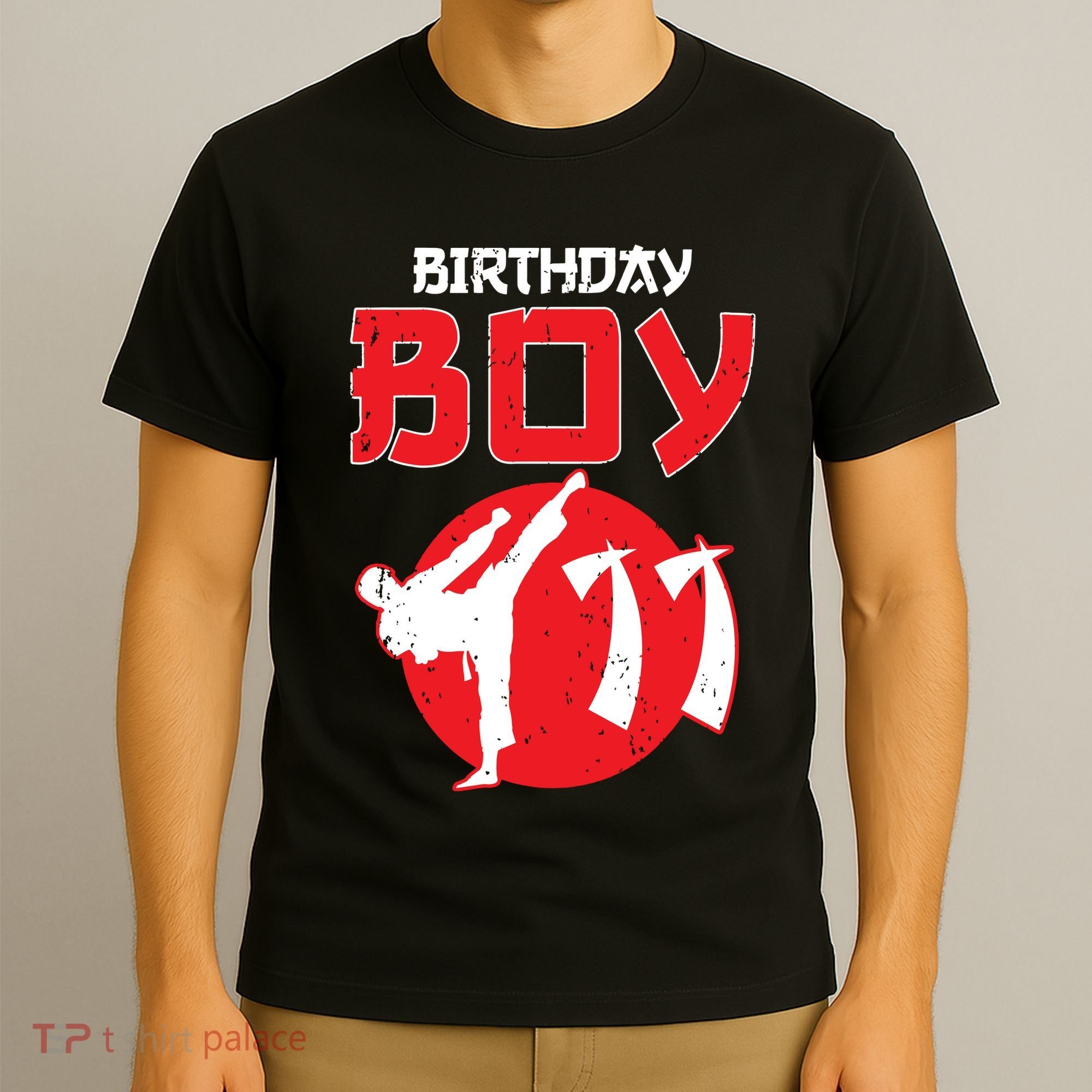 Karate Taekwondo 11 Years Old Birthday Martial Arts For Boy T-Shirt