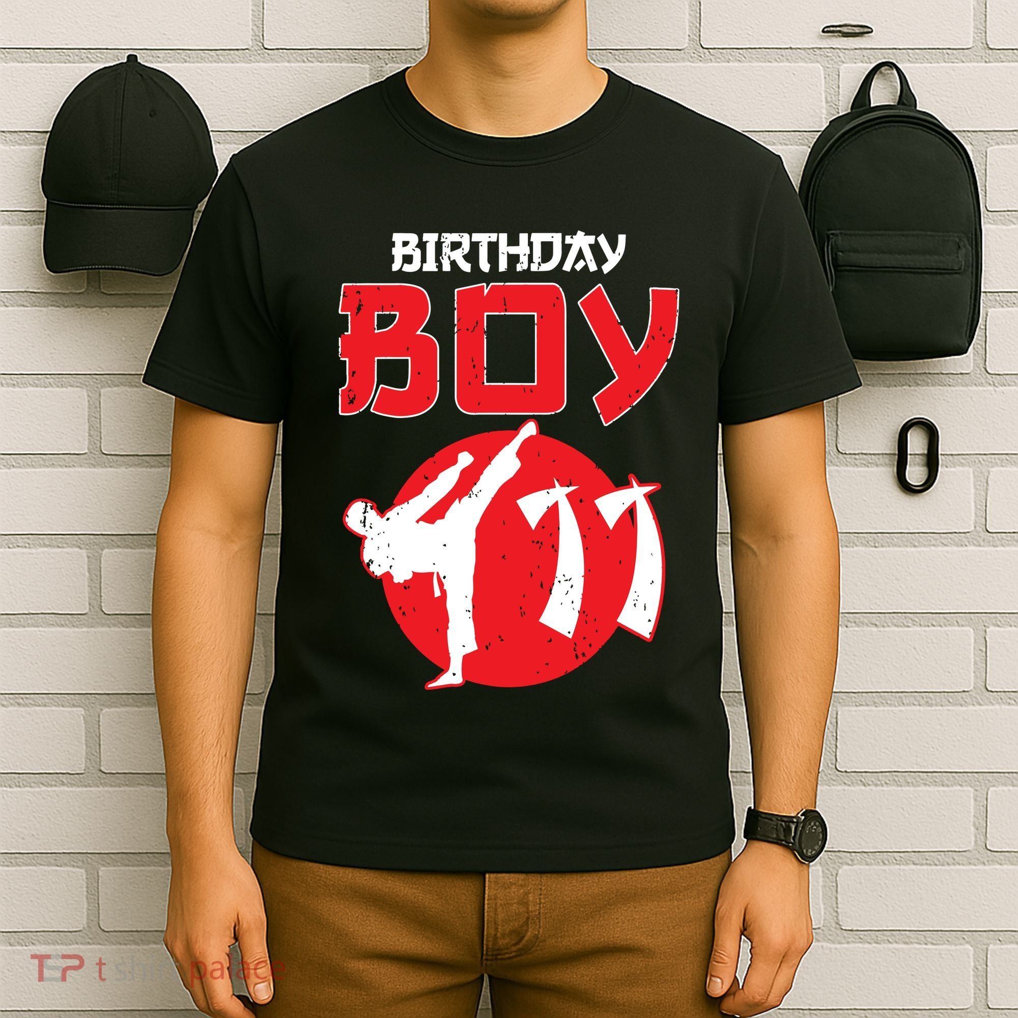Karate Taekwondo 11 Years Old Birthday Martial Arts For Boy T-Shirt