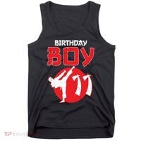 Karate Taekwondo 11 Years Old Birthday Martial Arts For Boy Tank Top thumb 0