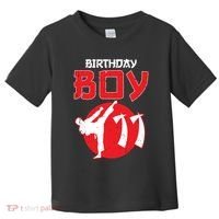 Karate Taekwondo 11 Years Old Birthday Martial Arts For Boy Toddler T-Shirt thumb 0