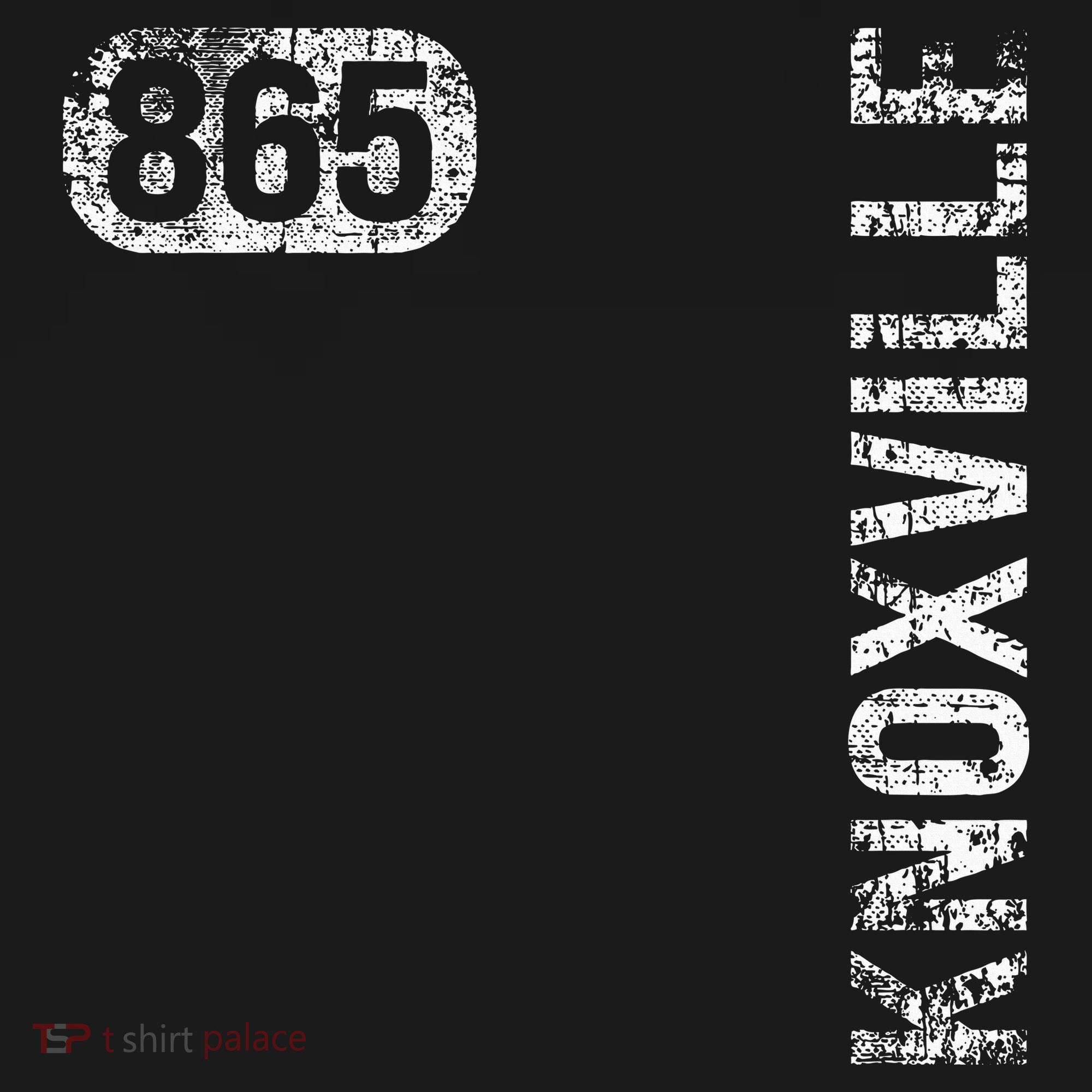Knoxville Tennessee 865 Area Code Vintage Retro T-Shirt