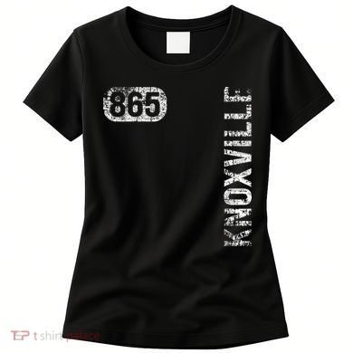 Knoxville Tennessee 865 Area Code Vintage Retro Women's T-Shirt