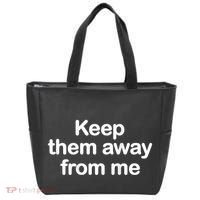 Keep Them Away From Me Tote Bag thumb 0