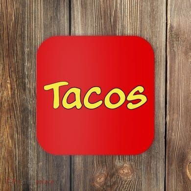 Krillin Tacos Anime Coaster