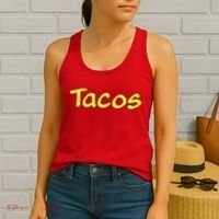 Krillin Tacos Anime Women's Tank Top thumb 2