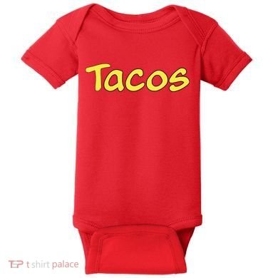 Krillin Tacos Anime Baby Bodysuit