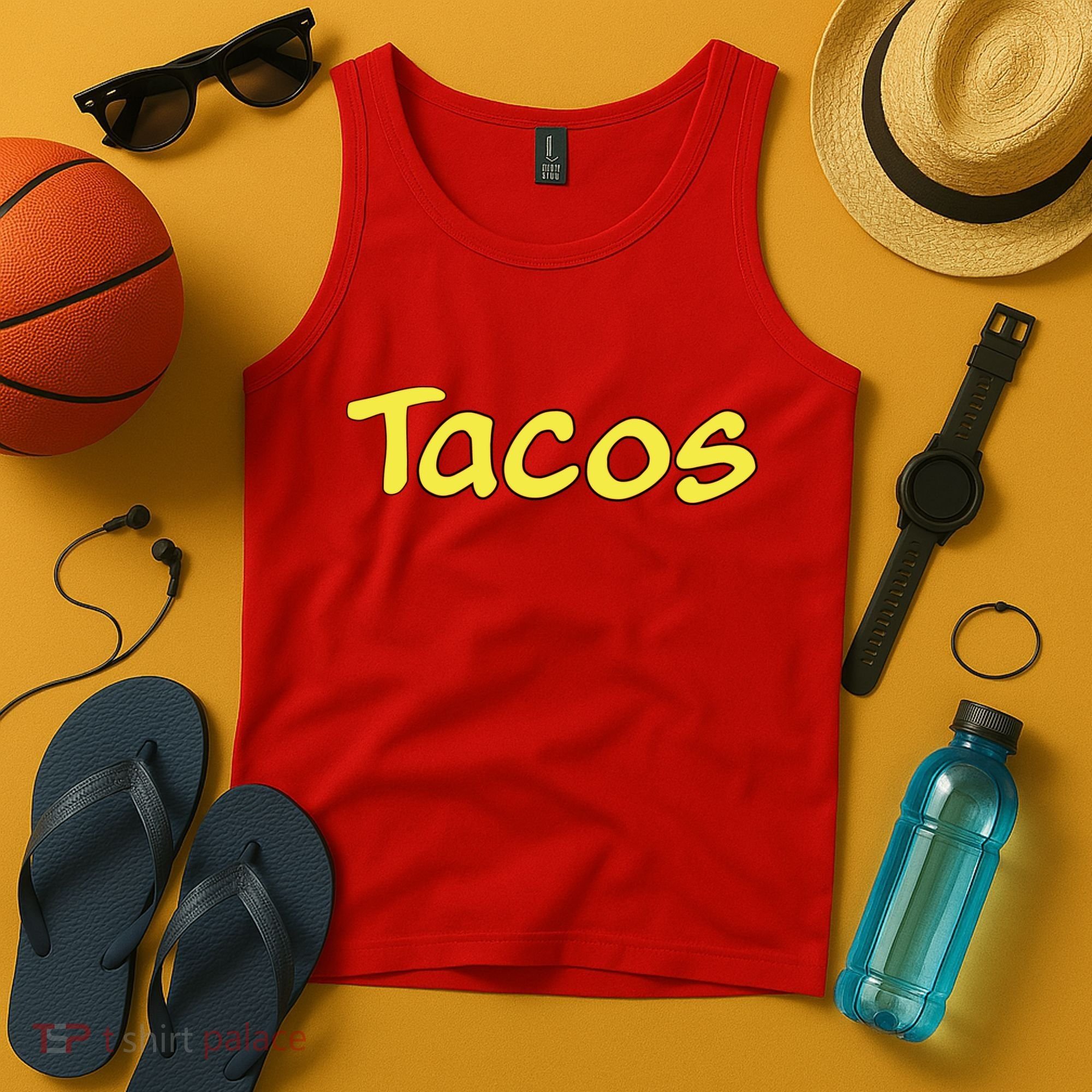 Krillin Tacos Anime Tank Top