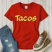 Krillin Tacos Anime Women's T-Shirt thumb 3