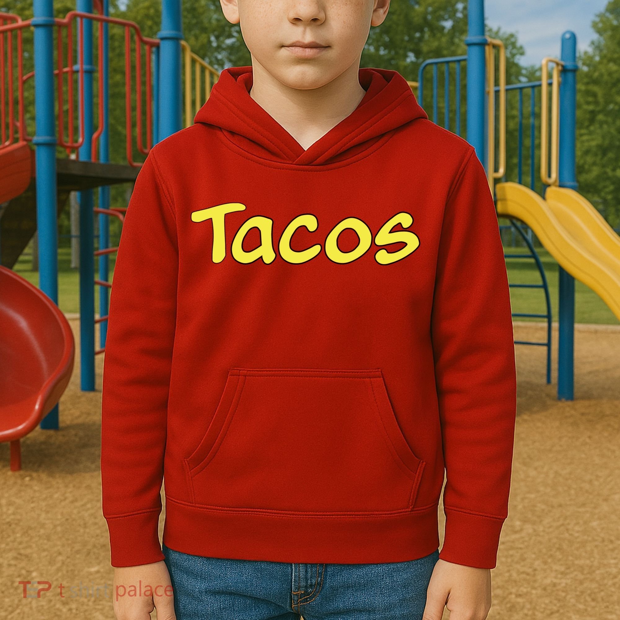 Krillin Tacos Anime Kids Hoodie