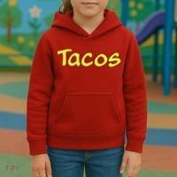 Krillin Tacos Anime Kids Hoodie thumb 3