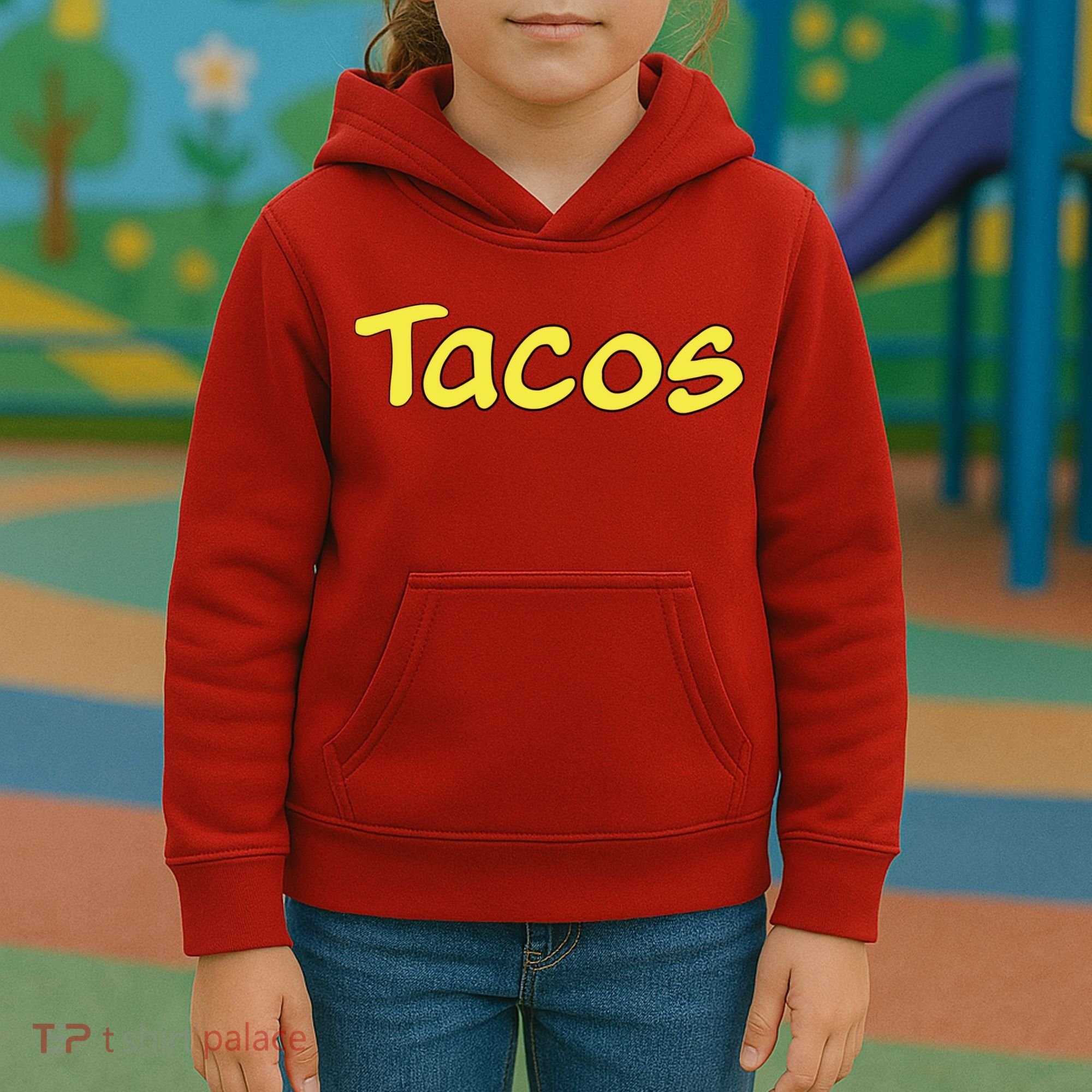 Krillin Tacos Anime Kids Hoodie