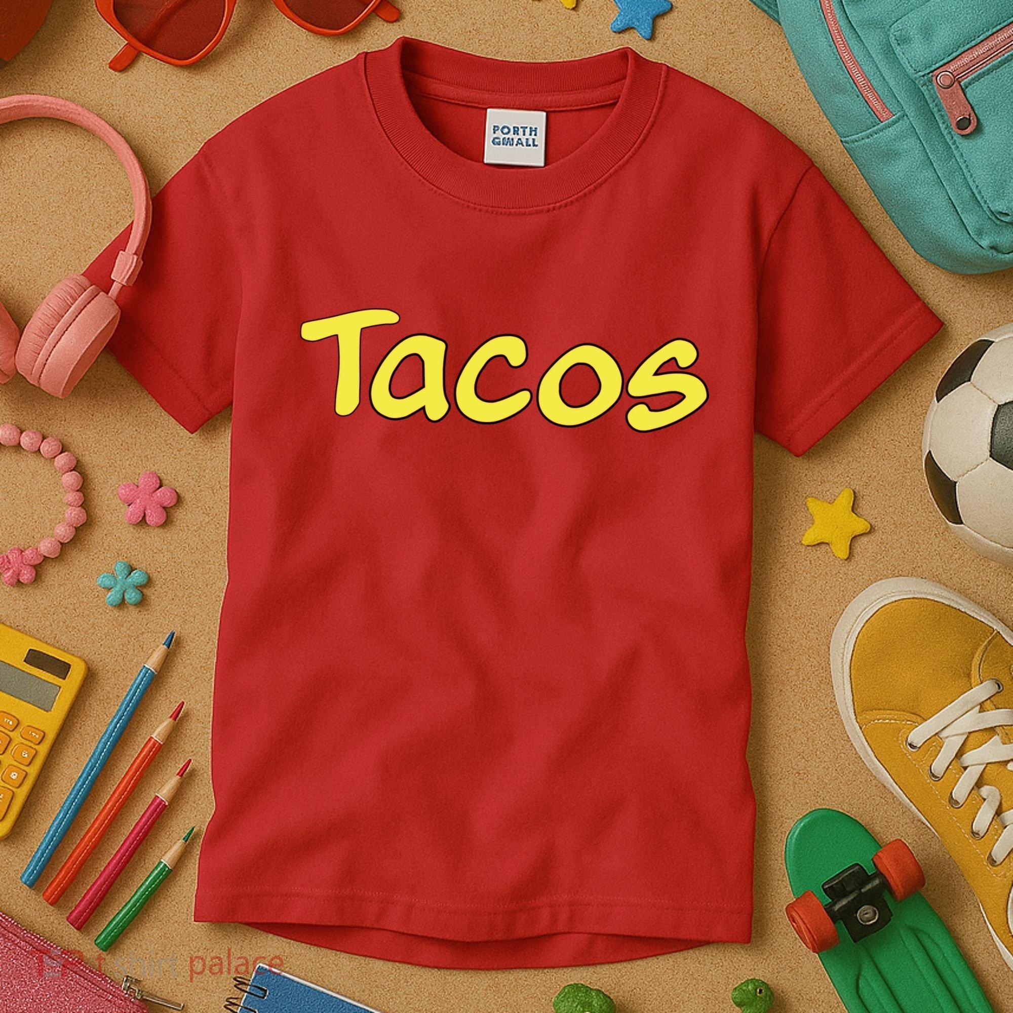 Krillin Tacos Anime Kids T-Shirt