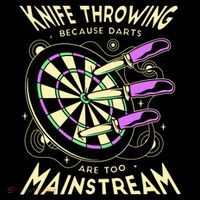 Knife Throwing Because Darts Are Too Mainstream Apron thumb 3