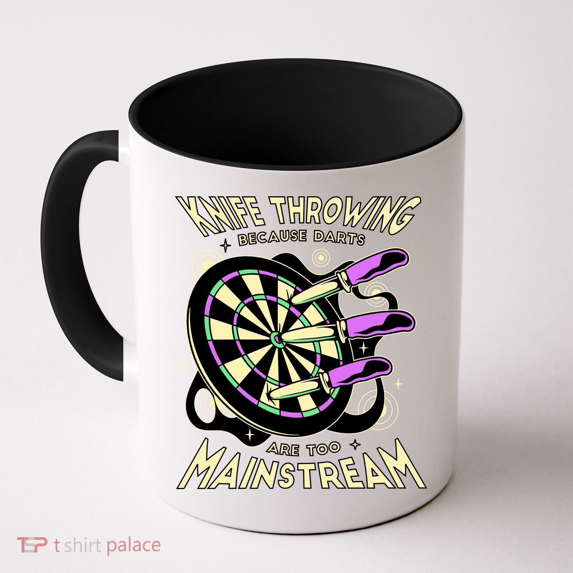 Knife Throwing Because Darts Are Too Mainstream Coffee Mug