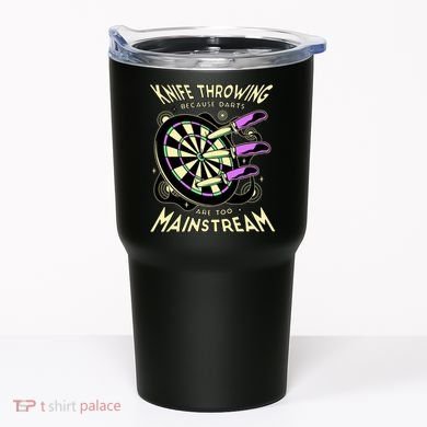 Knife Throwing Because Darts Are Too Mainstream Tumbler
