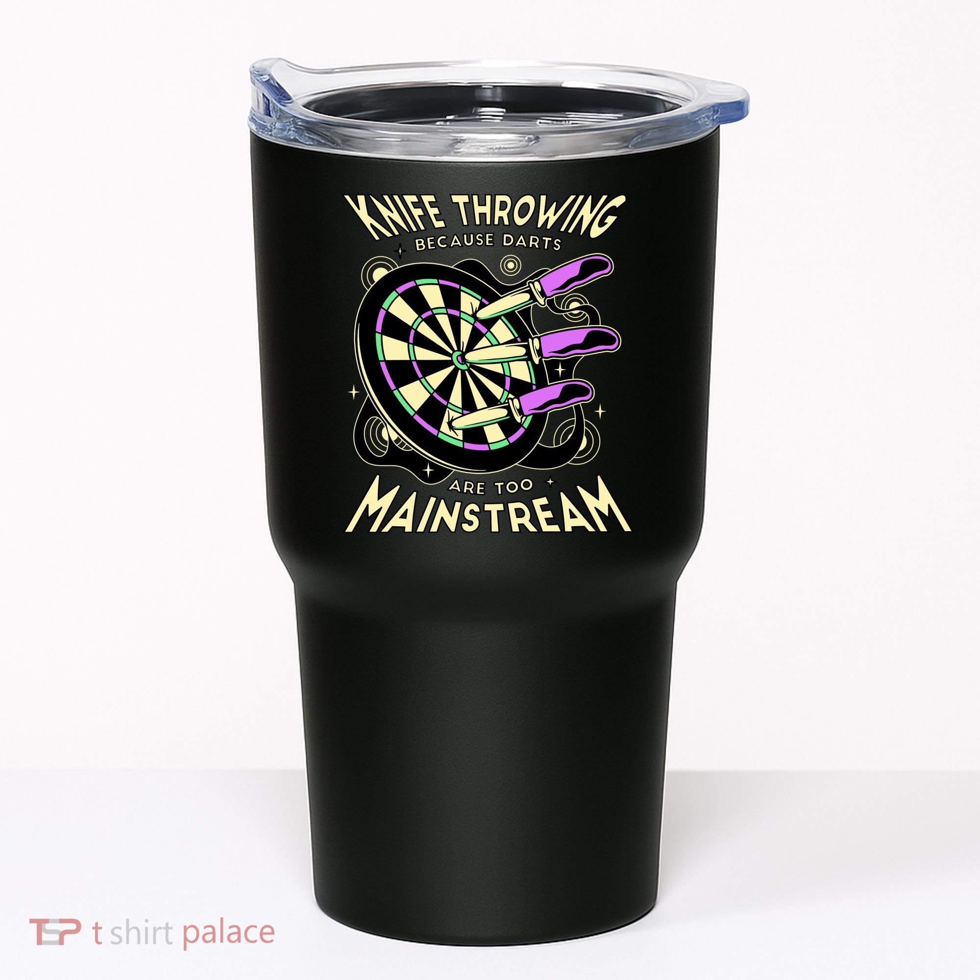 Knife Throwing Because Darts Are Too Mainstream Tumbler