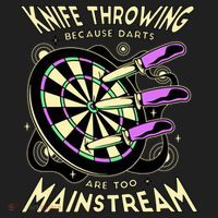 Knife Throwing Because Darts Are Too Mainstream Tumbler thumb 3