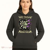 Knife Throwing Because Darts Are Too Mainstream Hoodie thumb 5