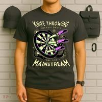Knife Throwing Because Darts Are Too Mainstream T-Shirt thumb 6