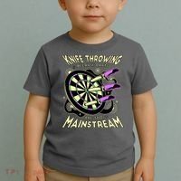 Knife Throwing Because Darts Are Too Mainstream Toddler T-Shirt thumb 2
