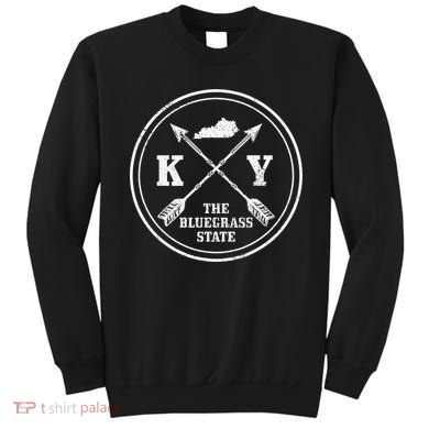 Kentucky The Bluegrass State Arrows Vintage Sweatshirt