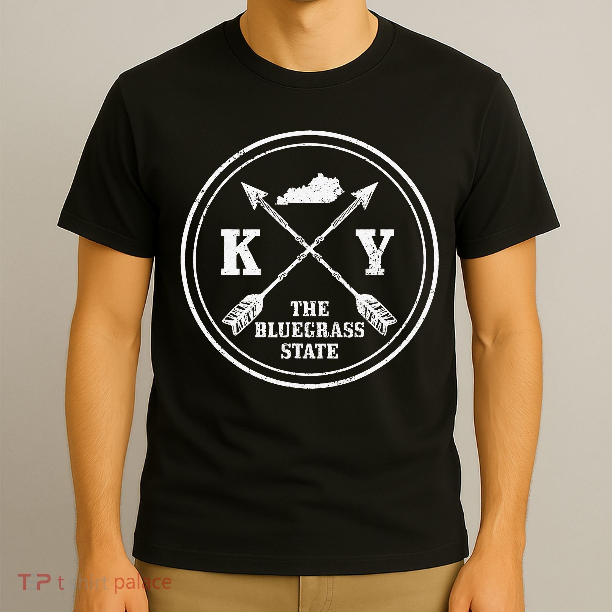 Kentucky The Bluegrass State Arrows Vintage T-Shirt