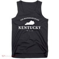 Kentucky The Bluegrass State Tank Top thumb 0