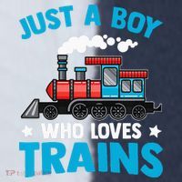 Kids Train Birthday Just A Boy Who Loves Trains Sport-Tek Competitor United Soccer Jersey thumb 4
