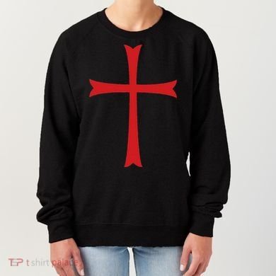 Knights Templar Cross Crusader Women's Sweatshirt