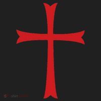 Knights Templar Cross Crusader Women's Sweatshirt thumb 2
