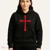 Knights Templar Cross Crusader Hoodie thumb 5