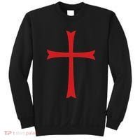 Knights Templar Cross Crusader Sweatshirt thumb 0