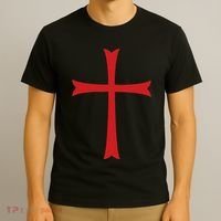 Knights Templar Cross Crusader T-Shirt thumb 3