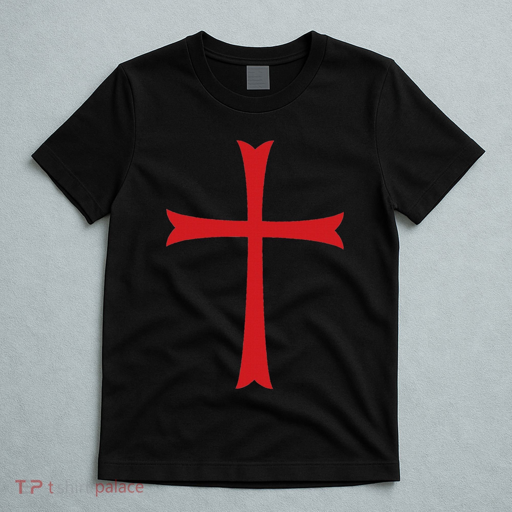Knights Templar Cross Crusader T-Shirt