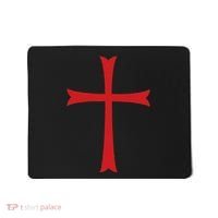 Knights Templar Cross Crusader Mousepad thumb 0