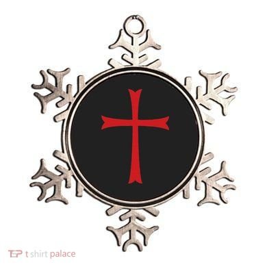 Knights Templar Cross Crusader Ornament