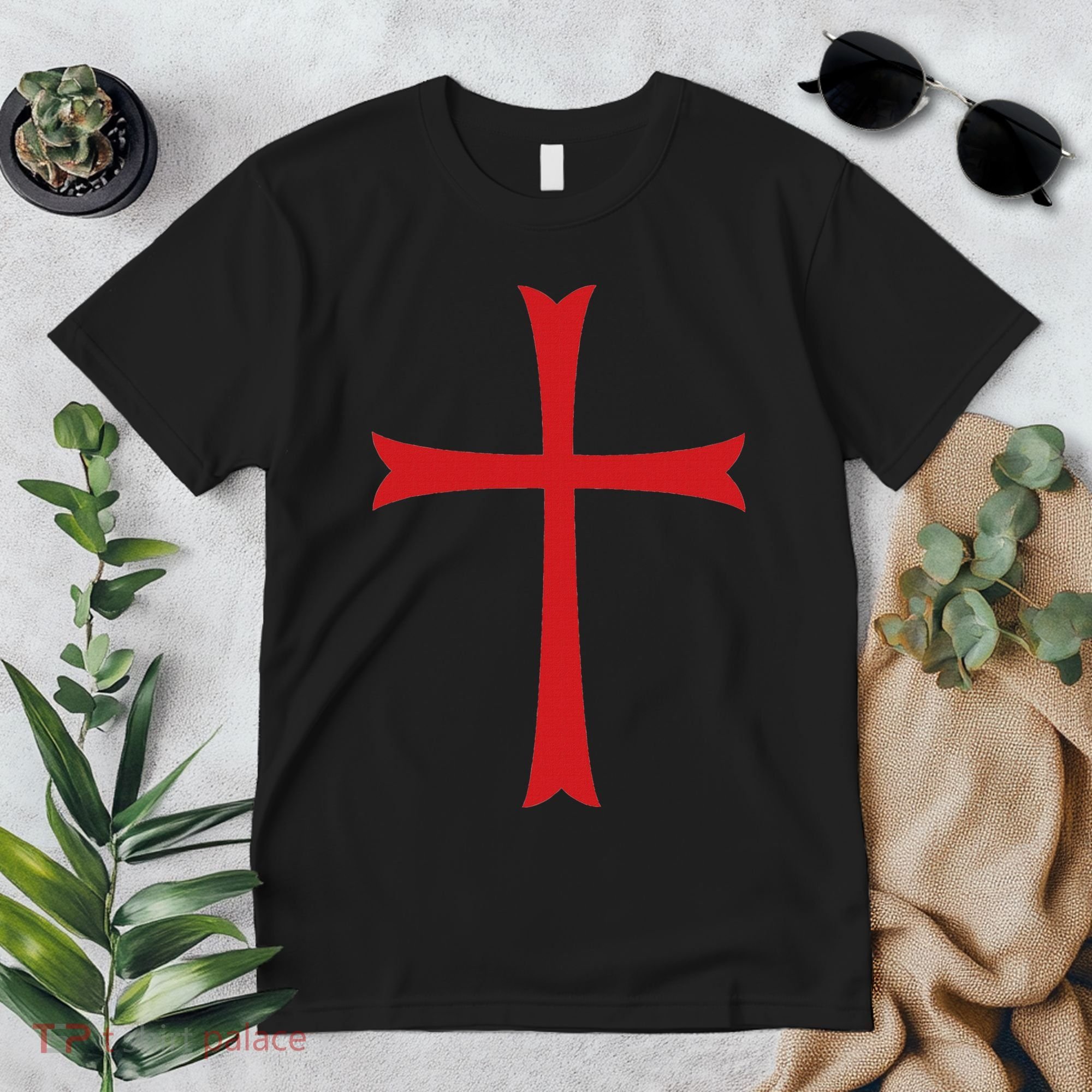 Knights Templar Cross Crusader Premium T-Shirt