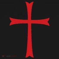 Knights Templar Cross Crusader Premium T-Shirt thumb 3