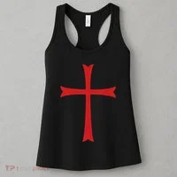 Knights Templar Cross Crusader Women's Tank Top thumb 3