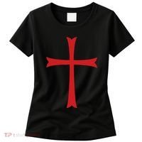 Knights Templar Cross Crusader Women's T-Shirt thumb 0
