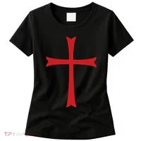 Knights Templar Cross Crusader Women's T-Shirt thumb 0