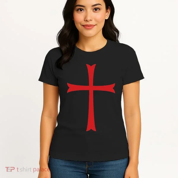 Knights Templar Cross Crusader Women's T-Shirt