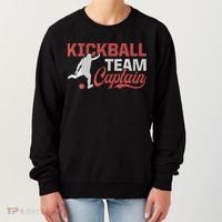 Kickball Team Captain Kickball Player Kickballer Coach Women's Sweatshirt thumb 0