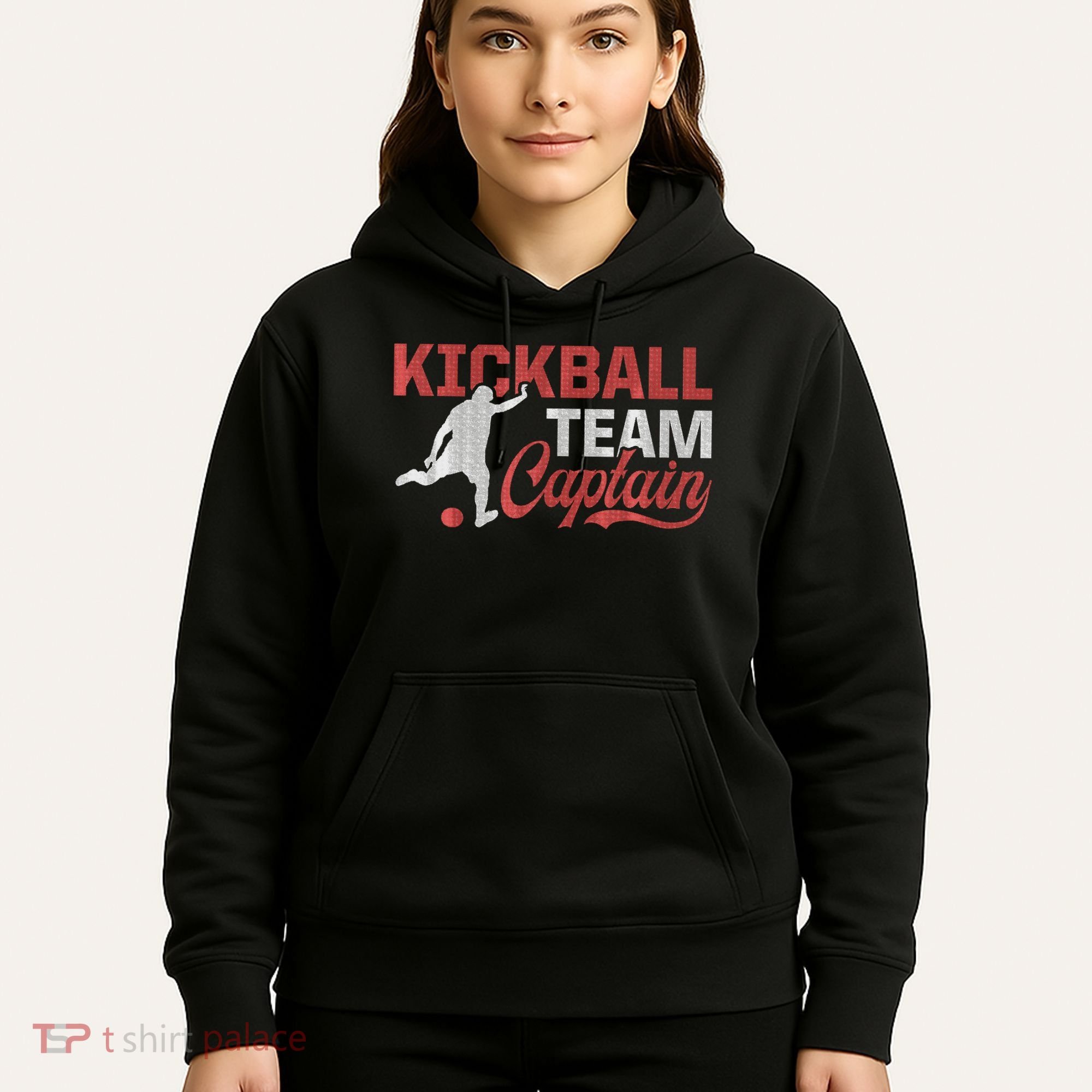 Kickball Team Captain Kickball Player Kickballer Coach Hoodie