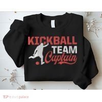 Kickball Team Captain Kickball Player Kickballer Coach Sweatshirt thumb 2