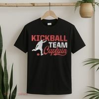 Kickball Team Captain Kickball Player Kickballer Coach T-Shirt thumb 2