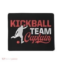 Kickball Team Captain Kickball Player Kickballer Coach Mousepad thumb 0