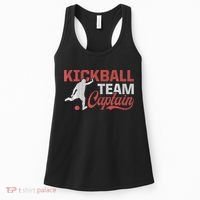 Kickball Team Captain Kickball Player Kickballer Coach Women's Tank Top thumb 0